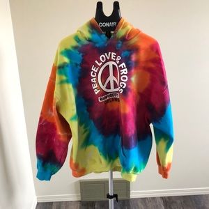 Tye dyed hoodie/sweatshirt
